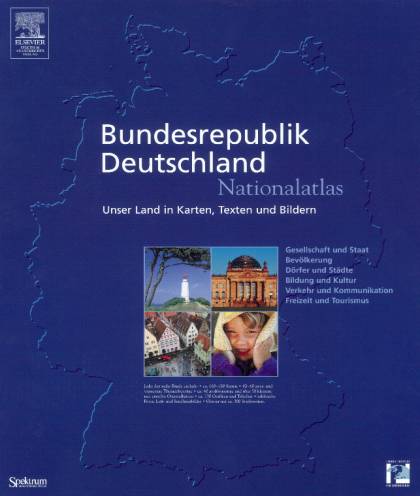 Nationalatlas Bundesrepublik Deutschland Unser Land in Karten, Texten und Bildern Gesamtausgabe Buch + CD-ROM