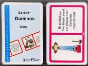 Lese-Dominos Texte  Kartenspiel