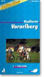 Radkarte: Vorarlberg Maßstab 1 : 100.000