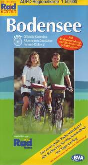 ADFC Regionalkarte: Bodensee Mit Bodenseeradweg und Rheintour bis Schaffhausen Offizielle Karte des Allgemeinen Deutschen Fahrrad-Club e.V. 

3. Aufl. 2003
