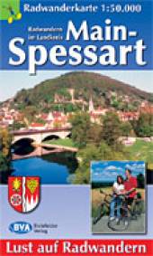 Radwandern im Landkreis: Main-Spessart Radwanderkarte 1: 50.000