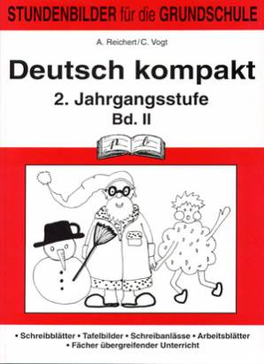 Deutsch kompakt 2. Jahrgangsstufe Bd. II Schreibblätter
Tafelbilder
Schreibanlässe
Arbeitsblätter
Fächer übergreifender Unterricht