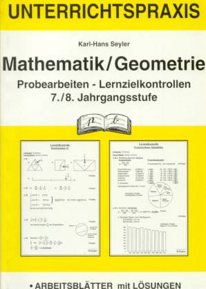 Mathematik / Geometrie 7/8 Probearbeit- Lernzielkontrollen