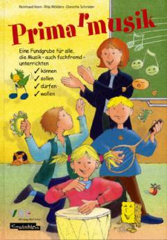 Primar-Musik Eine Fundgrube für alle, die Musik - auch fachfremd - unterrichten können, sollen, dürfen, wollen Medienpaket besteht aus
Buch, CD-Paket mit 3 CDs und 44 Kopiervorlagen
