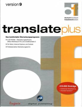translate französisch plus 9 Das komfortable Übersetzungsprogramm deutsch - französisch / französisch - deutsch