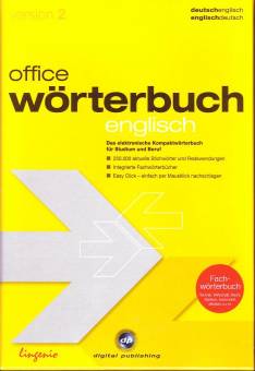 office wörterbuch englisch Das elektronische Kompaktwörterbuch für Studium und Beruf deutsch - englisch / englisch - deutsch