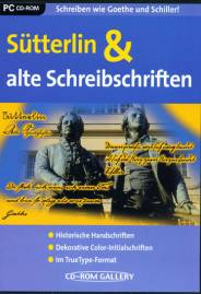 Sütterlin- und alte Schreibschriften Schreiben wie Goethe und Schiller! Historische Handschriften
Dekorative Color-Initialschriften
Im True TypeFormat