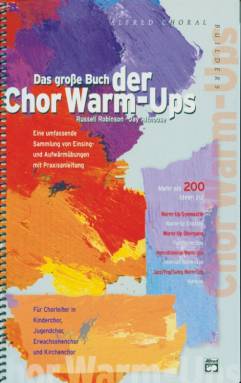 Das große Buch der Chor Warm-Ups Eine umfassende Sammlung von Einsing- und Aufwärmübungen mit Praxisanleitung Für Chorleiter in Kinderchor, Jugendchor, Schulchor, Erwachsenenchor und Kirchenchor
Mehr als 200 Ideen zu: Warm-Up Gymnastik, Warm-Up Einstieg, Warm-Up Übergang, Fun Warm-Ups, Mehrstimmige Warm-Ups, Intervall Warm-Ups, Jazz/Pop/Swing Warm-Ups, Kanons