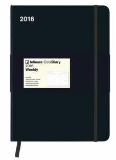 Cool Diary Wochenkalender Black 2016 medium