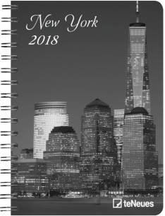 New York 2018 Diary Buchkalender Deluxe