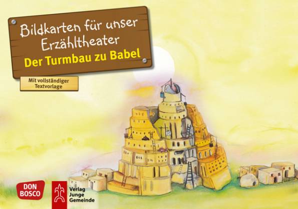 Der Turmbau zu Babel. Kamishibai Bildkartenset.  mit vollständiger Textvorlage