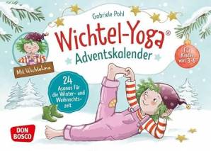Wichtelyoga Adventskalender Bildkarten mit weihnachtlichen Übungen und Praxisimpulsen 24 Asanas für die Winter- und Weihnachtszeit

für Kinder von 3 bis 6