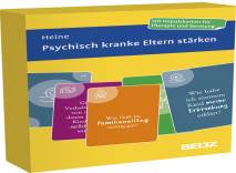 Psychisch kranke Eltern stärken Kartenset mit 120 Impulsen für die Elternarbeit in Therapie und Beratung. Mit 12-seitigem Booklet in stabiler Box, Kartenformat 5,9 x 9,2 cm