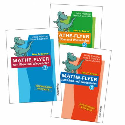 Mathe-Flyer 1–3 zum Üben und Wiederholen  Kopiervorlagen Mathematik