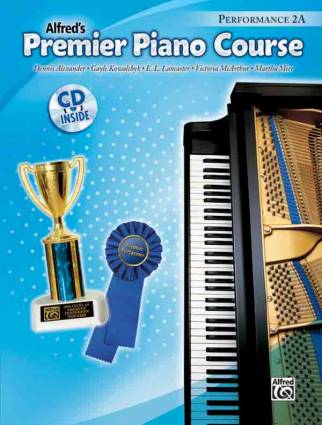 Alfred´s Premier Piano Course Performance Book Level 2A CD inside
