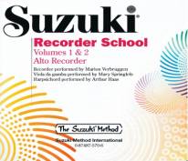 Suzuki Recorder School Volume 1 & 2, Alto Recorder, CD  Recorder performed by Marion Verbruggen
Viola da gamba performed by Mary Springfels
Harpsichord performed by Arthur Haas

The Suzuki Method
Suzuki Method International