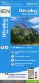 IGN Top 25 Randonnée et plein air: 3337 OT - DÉVOLUY - Obiou .  Pic de Bure IGN: TOP 25 ET SÉRIE BLEUE Échelle 1:25 000 5. Aufl.

Vertrieb in Deutschland über: https://www.geocenter.de/