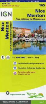 IGN Cartes Top 100 - Straßenkarte SK 165: Nice - Menton - Parc national du Mercantour im Maßstab 1:100000 Patrimoine historique et naturel. Itinéraires de Grande Randonnée. Eurovélo, véloroutes et voies vertes Vertrieb in Deutschland über: https://www.geocenter.de

4. Aufl.
