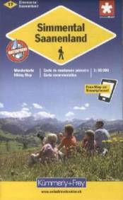 Wanderkarte 17 - Simmental / Saanenland Kandertal, Frutigland Wanderkarte. GPS. Wasser- u. reißfest. 1 : 60.000
Schweizer Wanderkarten Bl.17