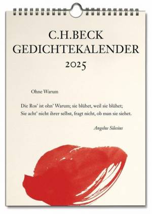 C.H. Beck Gedichtekalender - Kleiner Bruder 2025  (41. Jahrgang)  Illustration: Chris Campe