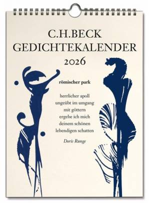 C.H. Beck Gedichtekalender Kleiner Bruder 2026 (42. Jahrgang)  Herausgegeben: Petersdorff, Dirk von
Illustration: Campe, Chris