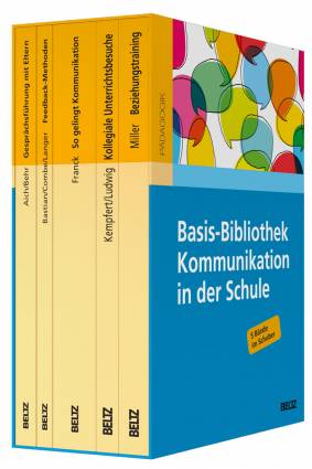 Basis-Bibliothek Kommunikation in der Schule 5 Bände im Schuber