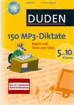 150 Mp3-Diktate Regeln und Texte zum Üben Deutsch 5. - 10. Klasse
Nach der verbindlichen Rechtschreibregelung