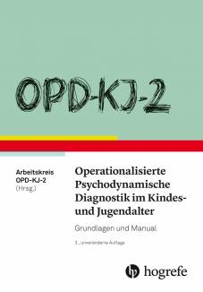 OPD-KJ-2 - Operationalisierte Psychodynamische Diagnostik im Kindes- und Jugendalter Grundlagen und Manual Herausgeber: Arbeitskreis OPD-KJ-2, Franz Resch, Georg Romer, Klaus Schmeck, Inge Seiffge-Krenke 

3., unveränderte Auflage 2020