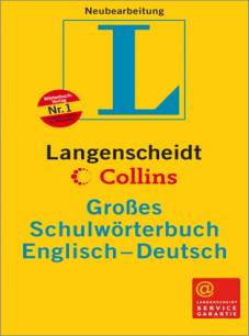 Langenscheidt Collins  Großes Schulwörterbuch Englisch - Deutsch