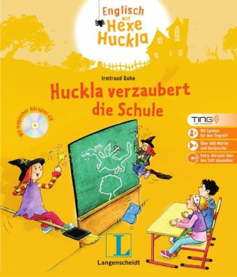 Huckla verzaubert die Schule  Buch (TING-Edition) mit Hörspiel-CD