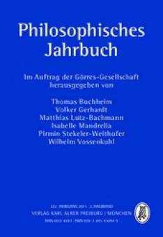 Philosophisches Jahrbuch 122/2015, 2. Halbband  Buchheim, Thomas / Gerhardt, Volker / Lutz-Bachmann, Matthias / Mandrella, Isabelle / Stekeler-Weithofer, Pirmin / Vossenkuhl, Wilhelm (Hg.)