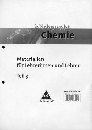 Blickpunkt Chemie Materialien F r Lehrerinnen Und Lehrer Teil 3 Blickpunkt Chemie Materialien F r Lehrerinnen Und Lehrer Teil 3