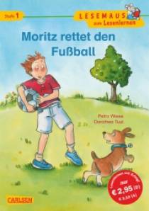 Moritz rettet den Fußball Lesemaus zum Lesenlernen