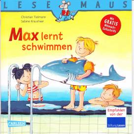 Max lernt schwimmen Mit Gratis Mitmach- Zeitschrift
