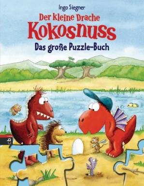 Der kleine Drache Kokosnuss: Das große Puzzle- Buch Mit 6 Puzzleseiten