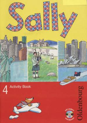 Sally 4 Activity Book mit Liedern und Reimen Lehrwerk für den Englischunterrichtz ab Klasse 3