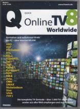 Online TV 8 Worldwide Fernsehen und aufnehmen direkt am Pc - über Internet/WLAN! Die komplette TV-Zentrale - über 1.000 TV- und Radiosender aus aller Welt empfangen und aufzeichnen