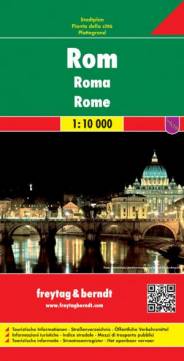 Rom; Roma; Rome / Stadtplan; Pianta della città; City map; Plan de ville Touristische Informationen, Straßenverzeichnis, Öffentlichen Verkehrsmittel. 1 : 10.000