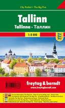 Stadtplan Tallinn, Stadtplan 1:10.000 - City Pocket + The Big Five Touristische Informationen, Umgebungskarte, Straßenverzeichnis