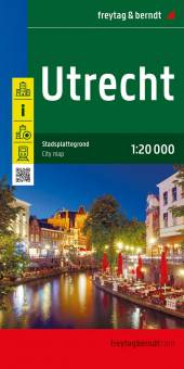 Utrecht, Stadtplan 1:20.000