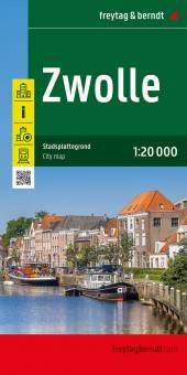 Zwolle, Stadtplan 1:20.000