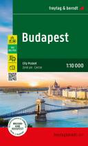 Budapest - Stadtplan 1:10.000 City Pocket, Innenstadtplan, wasserfest und reißfest