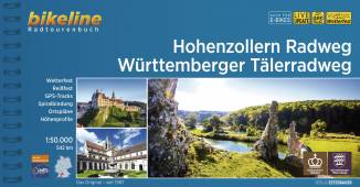 Hohenzollern-Radweg - Württemberger Tälerradweg 1:50.000, 542 km, wetterfest/reißfest, GPS-Tracks Download, LiveUpdate