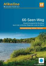 66-Seen-Weg Abwechslungsreiche Rundtour durch die schönsten Regionen rund um Berlin. 1:50.000. 443 km, GPS-Tracks Download, LiveUpdate 5. überarbeitete Auflage 2024