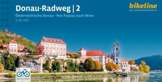 Donau-Radweg Teil 2: Österreichische Donau Von Passau nach Wien, 325 km, 1:50.000, GPS-Tracks Download, LiveUpdate 37., überarb. Aufl.