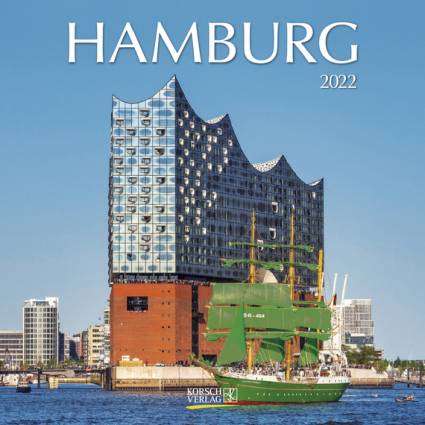 Hamburg 2022 Broschürenkalender mit Ferienterminen