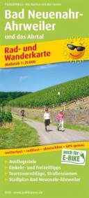 Bad Neuenahr-Ahrweiler und das Ahrtal PublicPress Rad- und Wanderkarte Maßstab 1:25.000 - Mit Ausflugszielen, Einkehr- & Freizeittipps und Rotweinwanderweg, Stadtplan Bad Neuenahr-Ahrweiler, wetterfest, reissfest, abwischbar, GPS-genau 8., überarb. Aufl.
