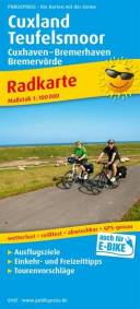 Cuxland - Teufelsmoor, Radkarte 1:100.000 Radkarte mit Ausflugszielen, Einkehr- & Freizeittipps, wetterfest, reissfest, abwischbar, GPS-genau