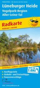 Lüneburger Heide - Vogelpark-Region, Aller-Leine-Tal Radkarte mit Ausflugszielen, Einkehr- & Freizeittipps, wetterfest, reissfest, abwischbar. 1:100000. Auch für E-Bike