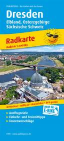 Dresden, Radkarte 1:100.000 Radkarte mit Ausflugszielen, Einkehr- & Freizeittipps, wetterfest, reissfest, abwischbar, GPS-genau